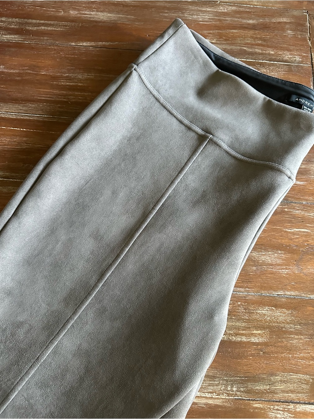 Andrew Marc Taupe Pants - Picture 3 of 4